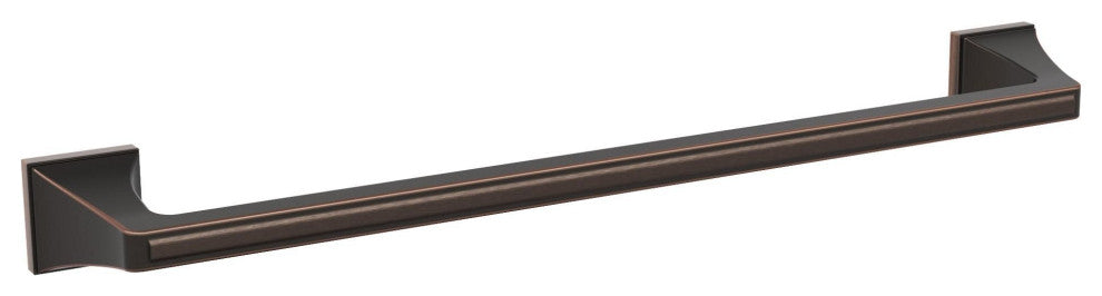Amerock Mulholland Traditional Towel Bar, Oil Rubbed Bronze, 18" Center-to-Cente