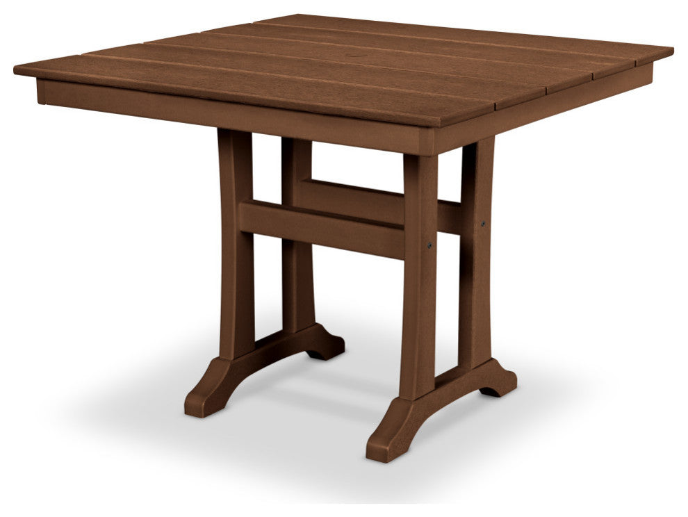 Trex Outdoor Farmhouse 37" Dining Table, Tree House
