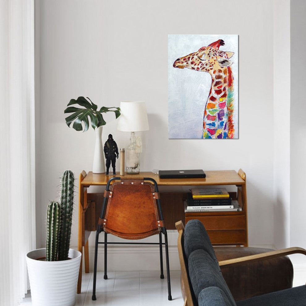 "Giraffe" by Michael Creese, Canvas Print, 26x18"