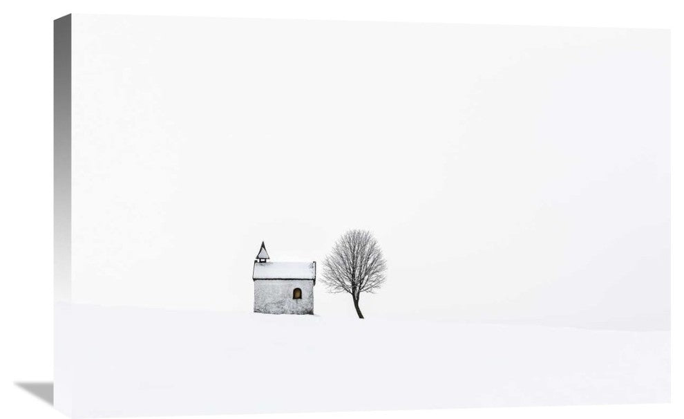 "The Chapel" Stretched Canvas Giclee by Tom Meier, 30"x20"