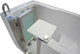 Ella Petite Soaking Acrylic Walk In Bath Left Side Door and Drain