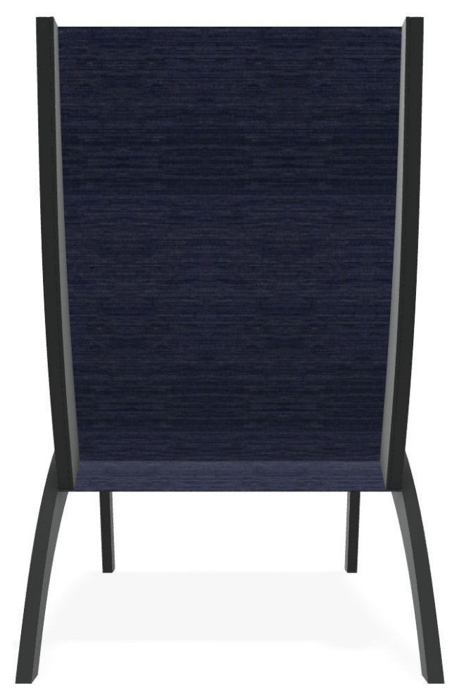 Dune Sling Stackable Outdoor Hydro-Lounge Chaise, Collect Indigo/Graphite