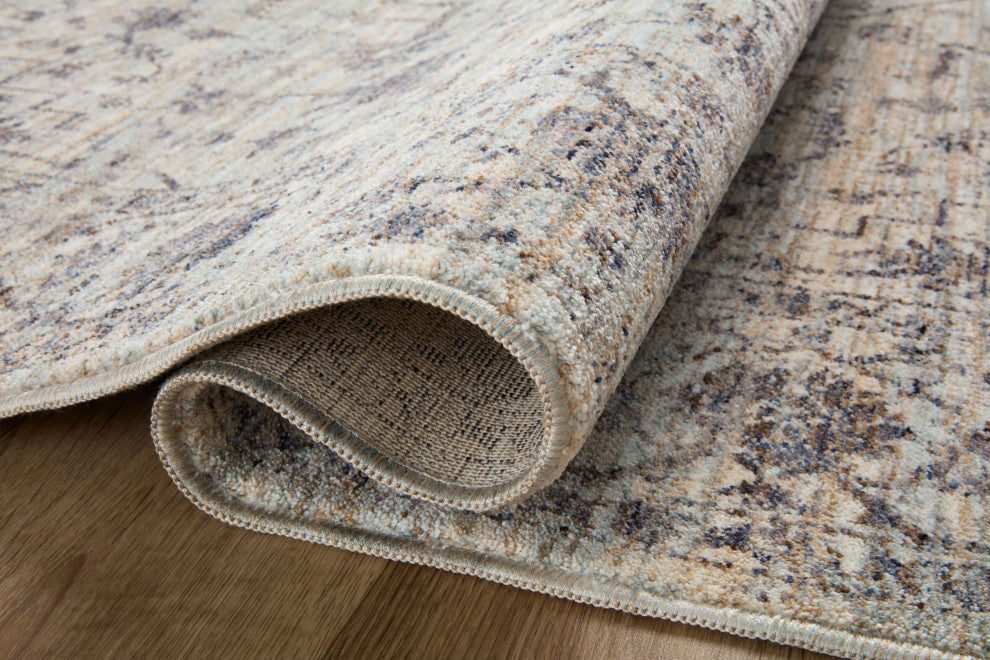 Loloi II Sorrento Mist/Charcoal 2'7"x8' Runner Rug