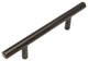 Cosmas 404-030ORB Oil Rubbed Bronze Slim Line Euro Style Cabinet Pull, Set of 25