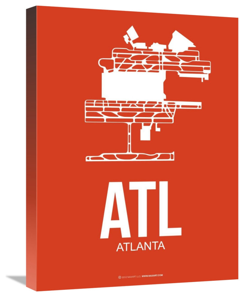 "ATL Atlanta Poster 3" Fine Art Print