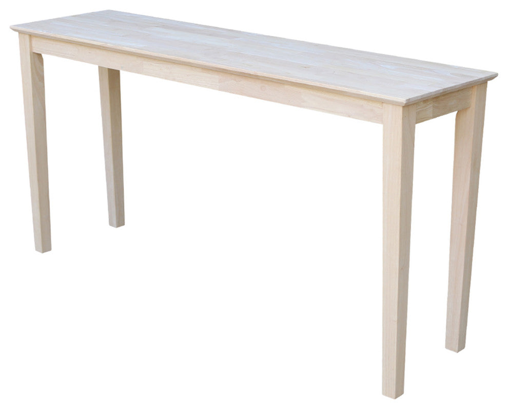 Shaker Console Table - Extended Length
