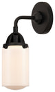 Dover 1 Light 4.5" Sconce, 288-1W-BK-G311, Matte Black
