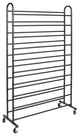 10 Tier Standing Shoe Rack, Black