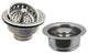 31.5" Undermount Stainless Steel 30/70 Double Bowl Kitchen Sink and Badger 5 Set