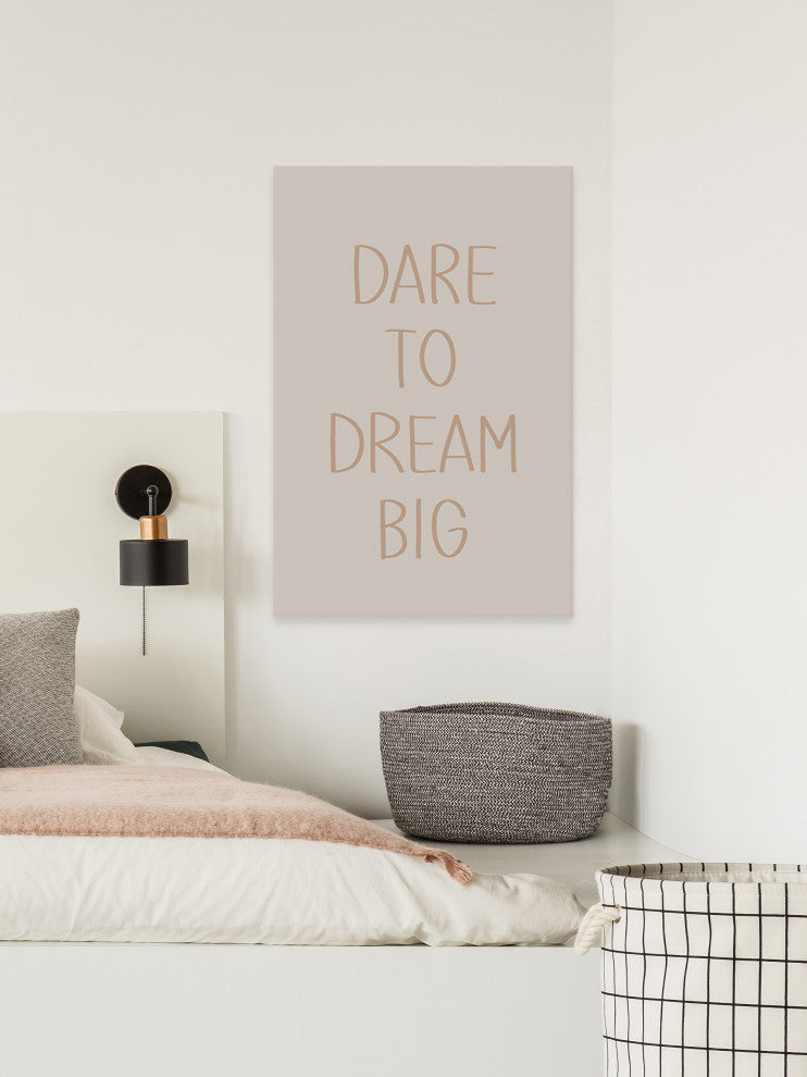 "Big Dreams" Painting Print on Wrapped Canvas, 40x60