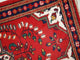 Handmade Vintage Persian Hamadan Rug, 2.2'x4.4', 70cmx136cm 1970s