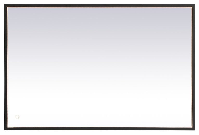 Modern Black Led Mirror