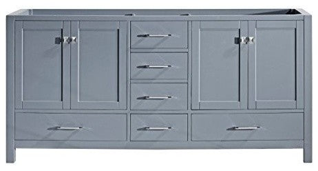 Caroline Avenue 36" Single Bathroom Vanity Cabinet, Gray