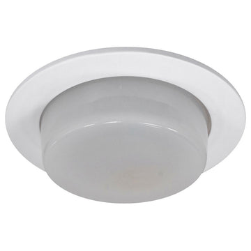 NICOR 4" Recessed Drop Opal Shower Trim, White