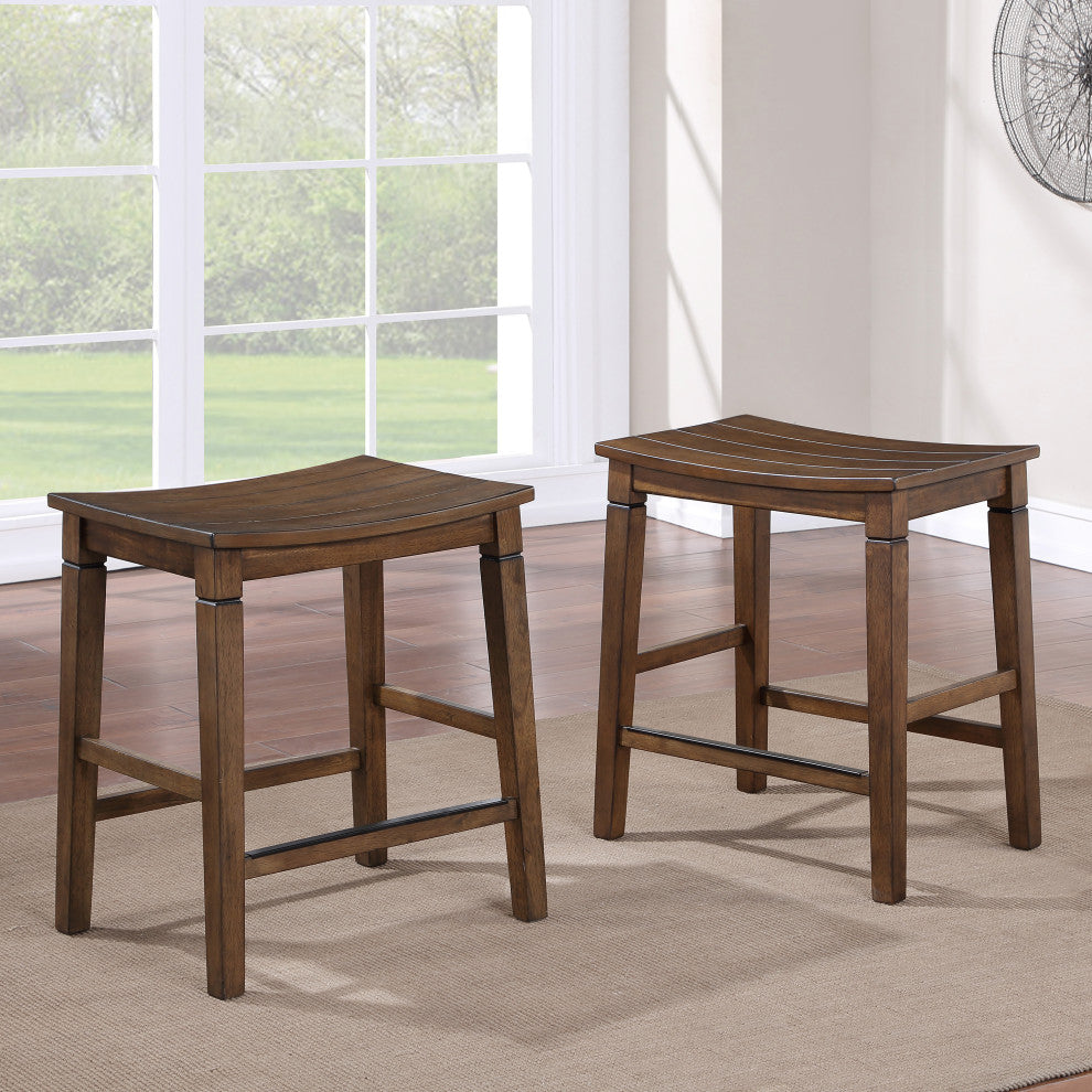 Westlake Brown 5-Piece Counter Set
