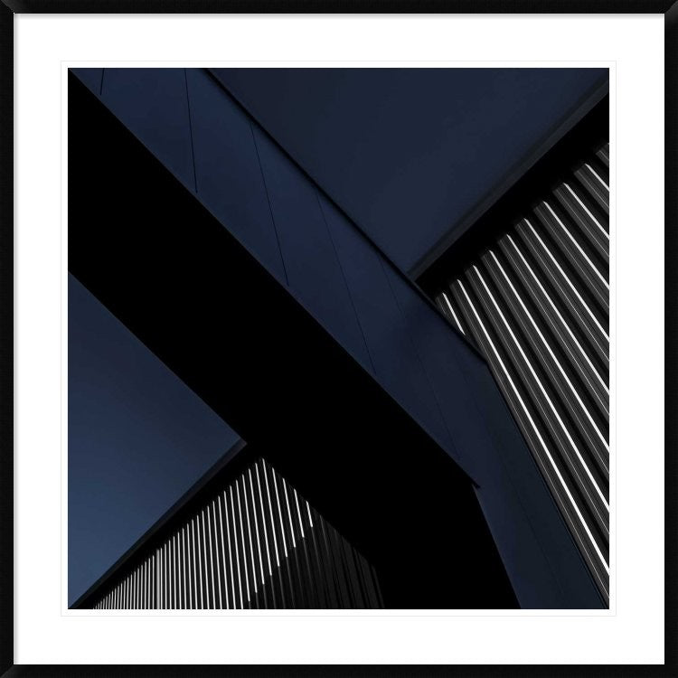 "The X Factor" Framed Digital Print by Gilbert Claes, 38"x38"