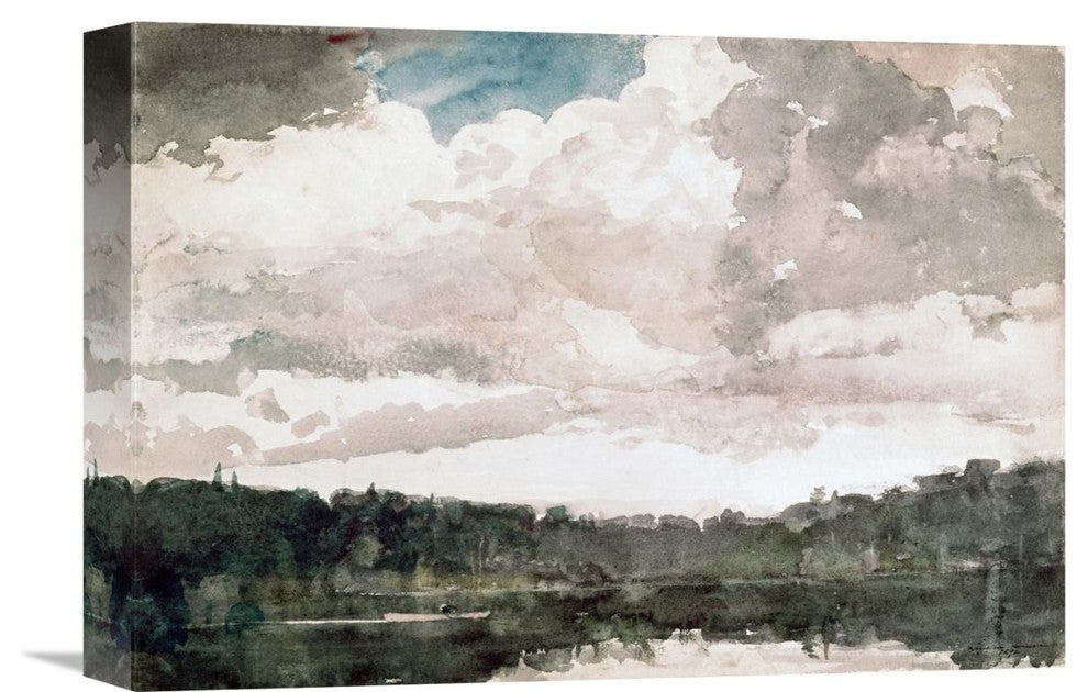 "Lone Boat, North Woods Club, Adirondacks" Artwork, 16"x11"