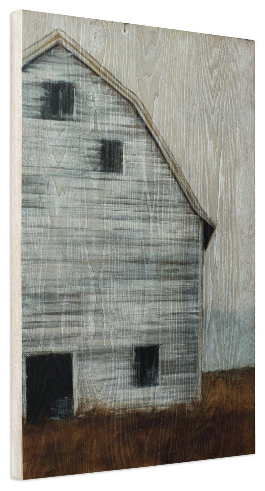 Abandoned Barn Diptych Wall Art Fine Giclee Printed on Hand Finished Ash Wood