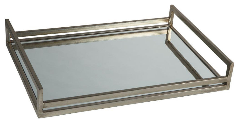 Ashley Tray Derex, Silver Finish