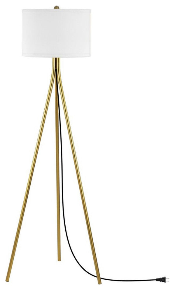 Safavieh Galilea 61" Floor Lamp, Gold