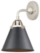Innovations 288-1W-PN-M13-BK-LED 1 Light Sconce, Polished Nickel