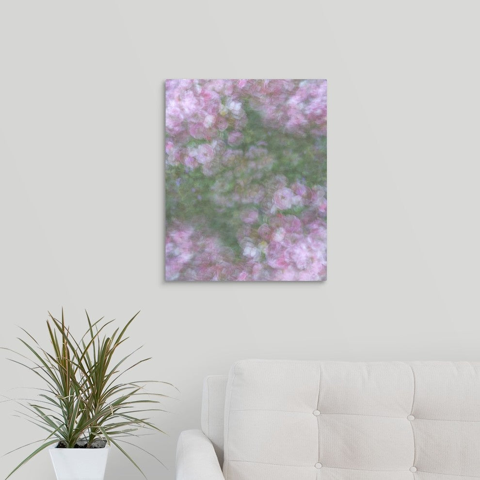 "English Rose III" Wrapped Canvas Art Print, 16"x20"x1.5"