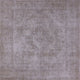 Ahgly Company Indoor Square Mid-Century Modern Area Rugs, 8' Square