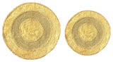 Radiant Collection Bath Rugs Set, 2 Piece Set, Yellow