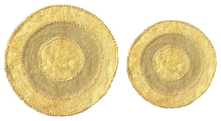 Radiant Collection Bath Rugs Set, 2 Piece Set, Yellow
