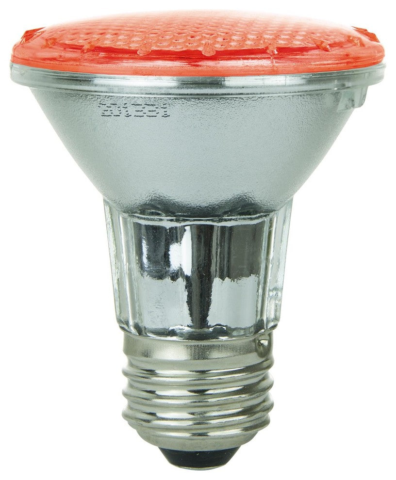 Sunlite Led Par20 Colored Reflector 2W Light Bulb Medium, E26, Base, Red