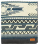 Ultra Soft Blue Tone Southwest Handmade Blanket