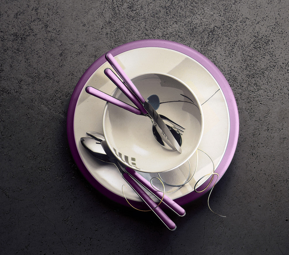 Fantasia Flatware Set, Lilac, 20 Pcs.