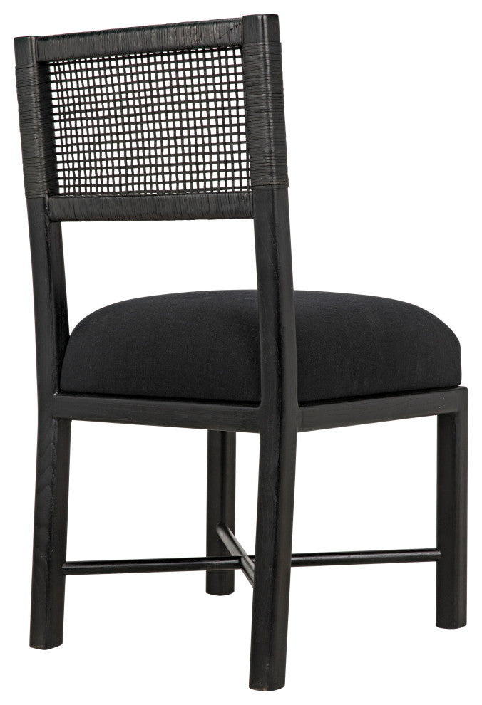 Lobos Chair, Charcoal Black