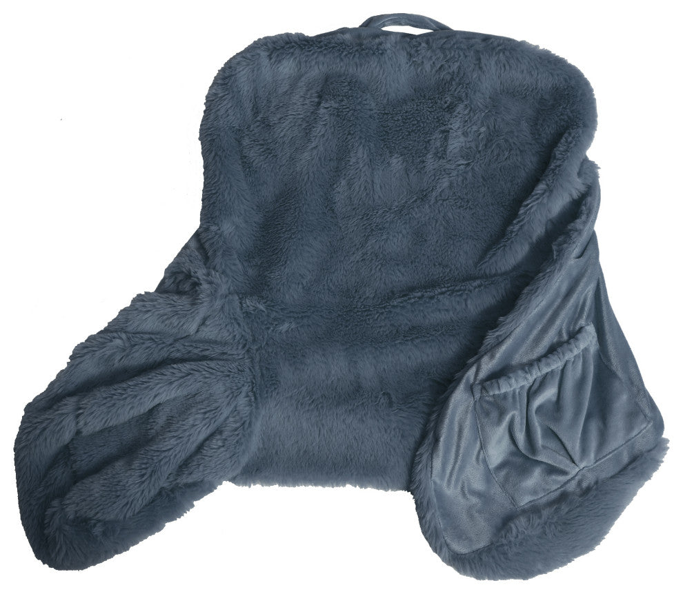 Faux Fur Bedrest Shell, Stargazer, 20"x18" X17"