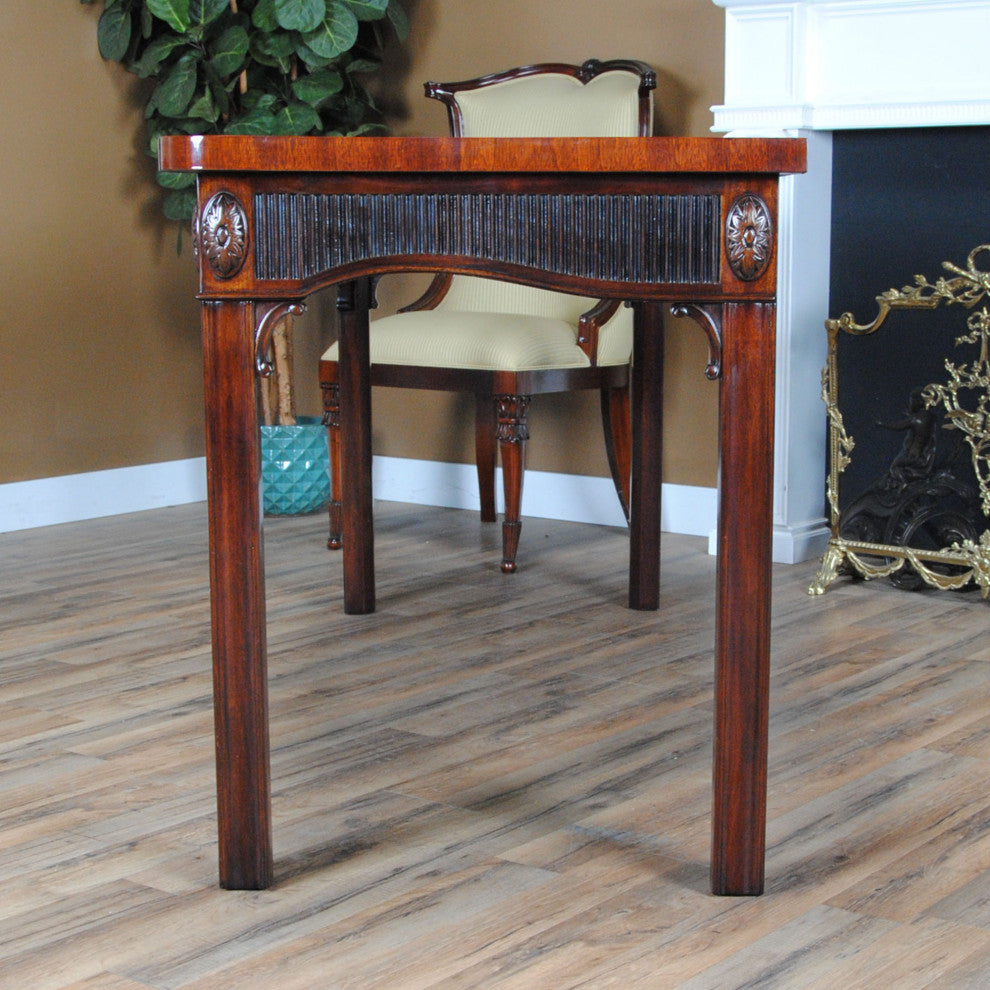 NVIN0277, Niagara Furniture, Vintage Kittinger Mahogany Console