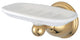 Kingston Brass Wall-Mount Soap Dish Holder, Polished Brass