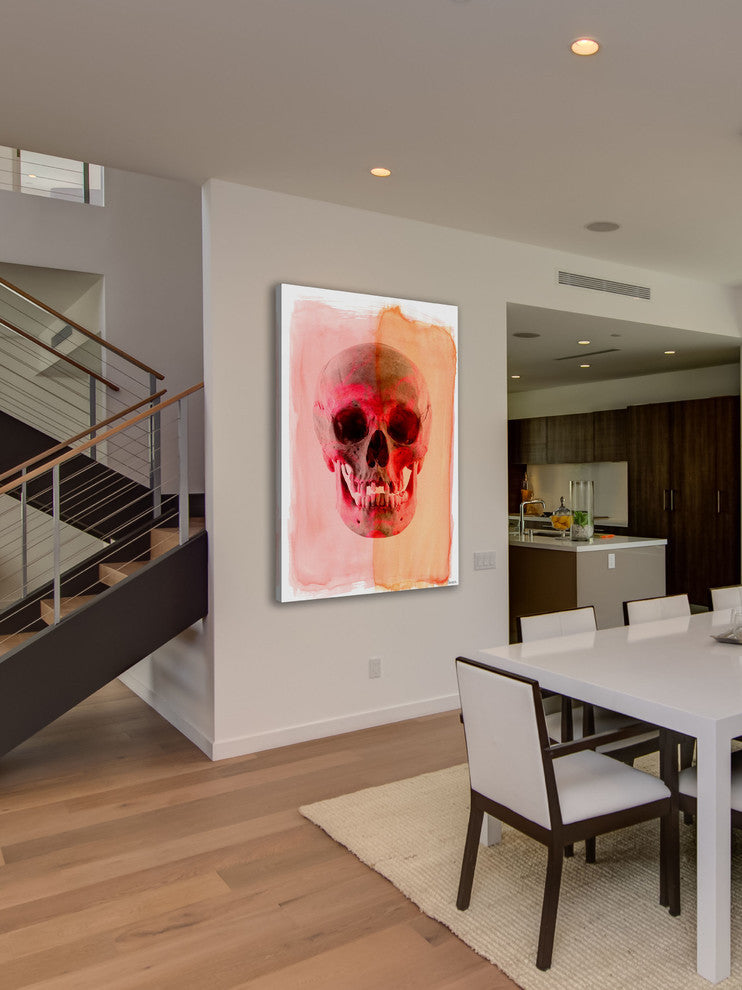 "Skull" Fine Art Canvas Print, 16"x24"