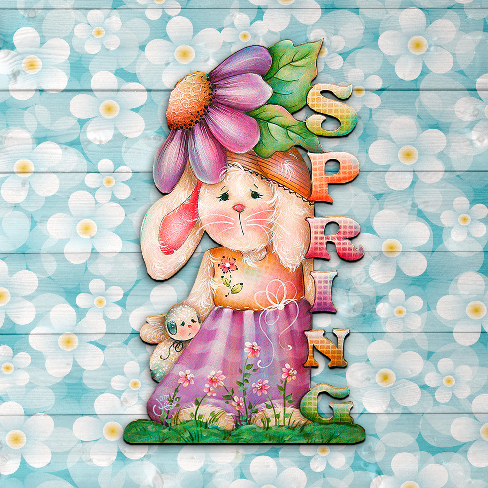 Spring Bunny Door Hanger