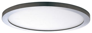 Maxim 57692WT Chip 7"W LED Flush Mount Ceiling Fixture - Satin Nickel