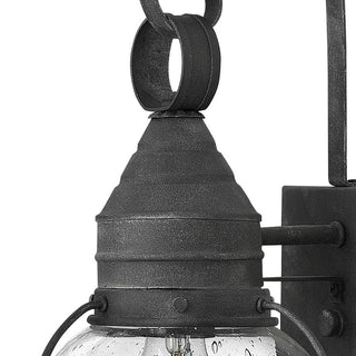 Hinkley Cape Cod 14" Extra Small Outdoor Wall Mount Onion Lantern, Aged Zinc