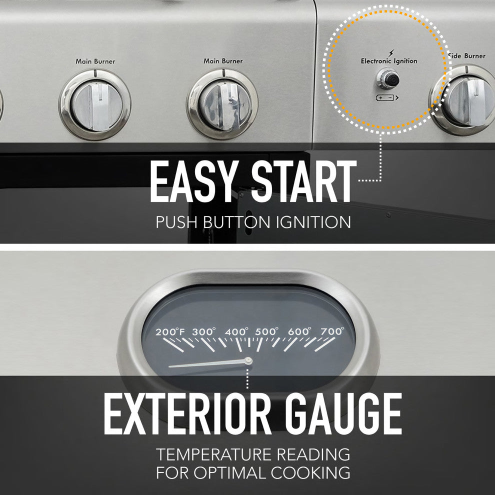 Kenmore  6 Burner with Side Burner Gas XL Grill