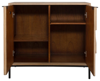 Another interior open-door view with shelves; white background (other).