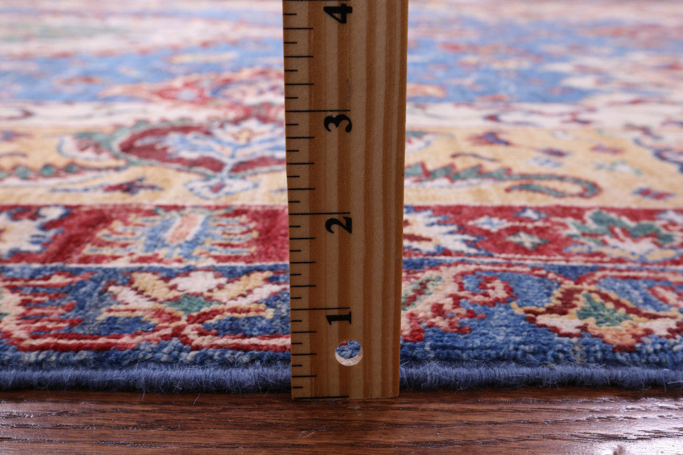 6' 9" X 10' 1" Hand Knotted Persian Tabriz Wool Rug Q10001