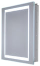 Recessed LED Medicine Cabinet 20"W x 26"H, Left Hinge