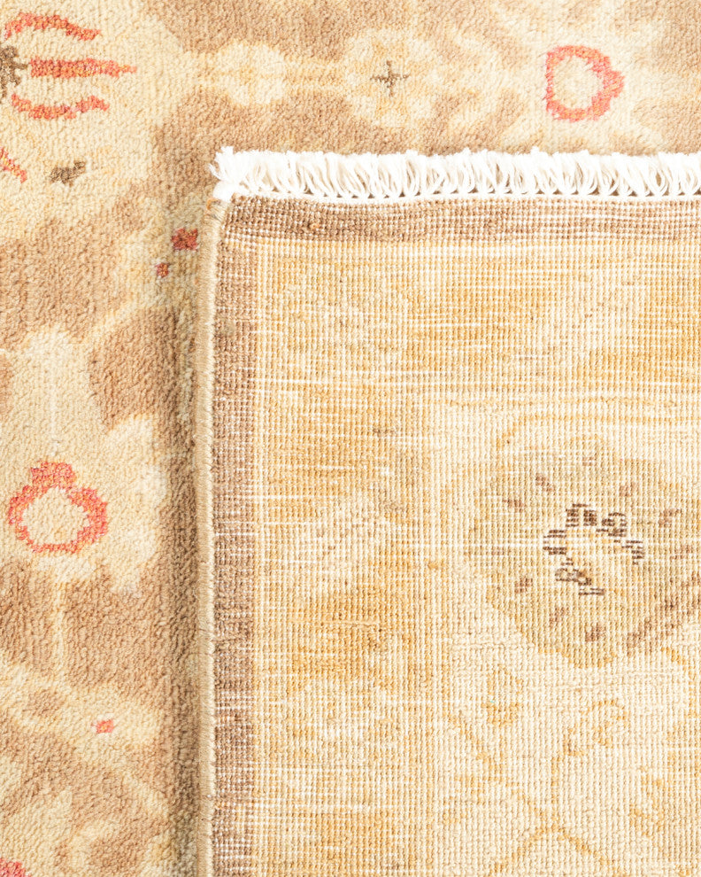 Mogul, One-of-a-Kind Hand-Knotted Area Rug Brown, 4' 4 x 7' 7