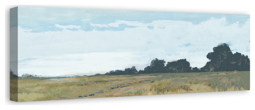 Distant Trees 36x12 Canvas Wall Art