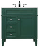 Elegant Lighting VF12532 Park Avenue 32" - Green