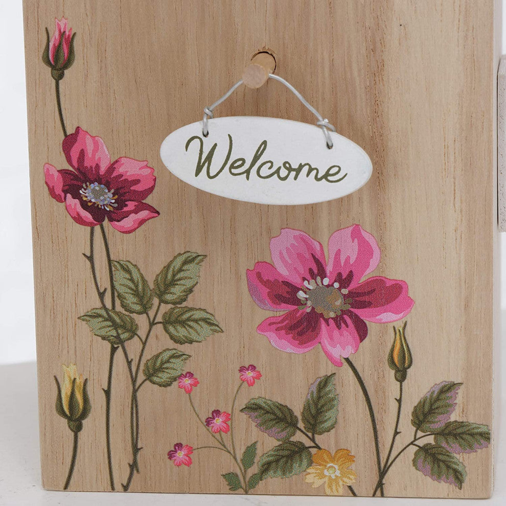 Rustic Welcome Birdhouse, 8.75 Inches