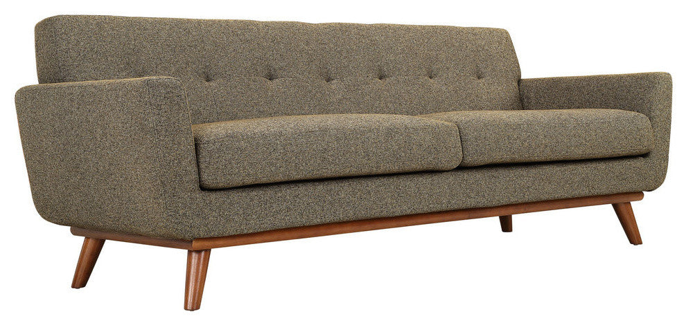 Modern Oat Engage Loveseat and Sofa Set of 2
