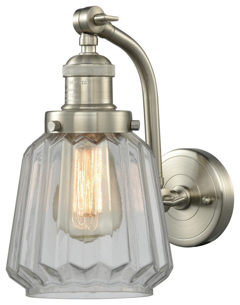 INNOVATIONS LIGHTING 515-1W-SN-G142 Chatham 1 Light Sconce